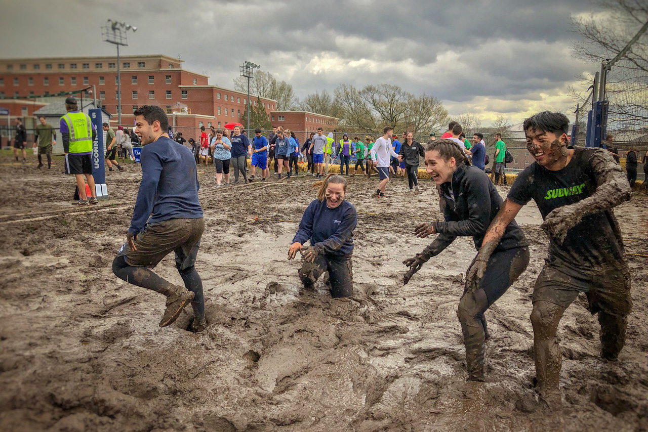Oozeball game in North Campus